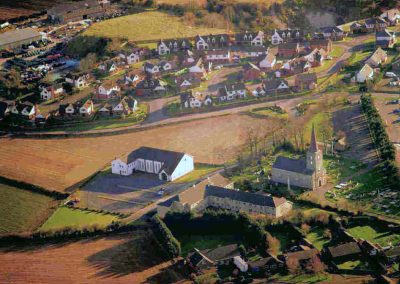 Aerial view of Moira Baptist