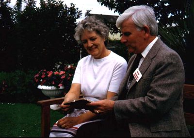 Sadie Andrews with Jim Henry