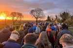 Easter Sunday Dawn service in Moira
