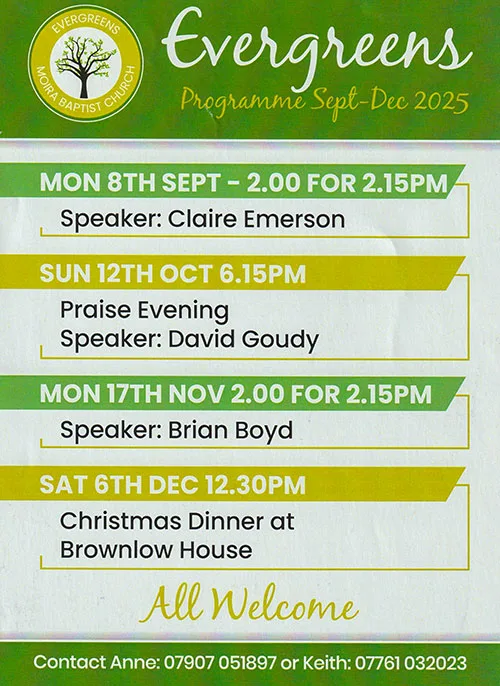 Evergreens programme