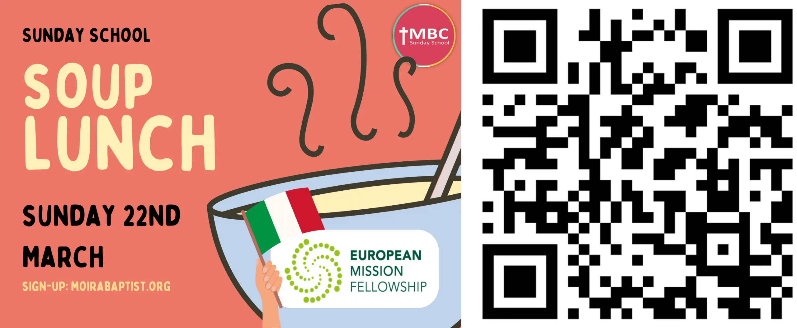 sign-up for the soup lunch