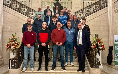 Men’s Fellowship visit Stormont