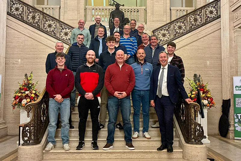 Men’s Fellowship visit Stormont