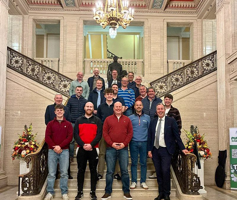 Men’s Fellowship visit Stormont